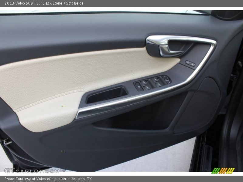 Black Stone / Soft Beige 2013 Volvo S60 T5