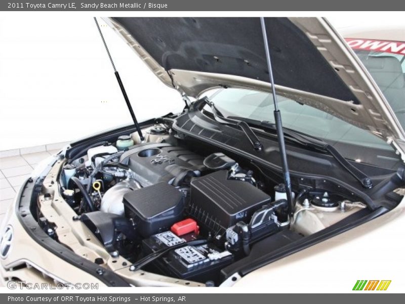 Sandy Beach Metallic / Bisque 2011 Toyota Camry LE