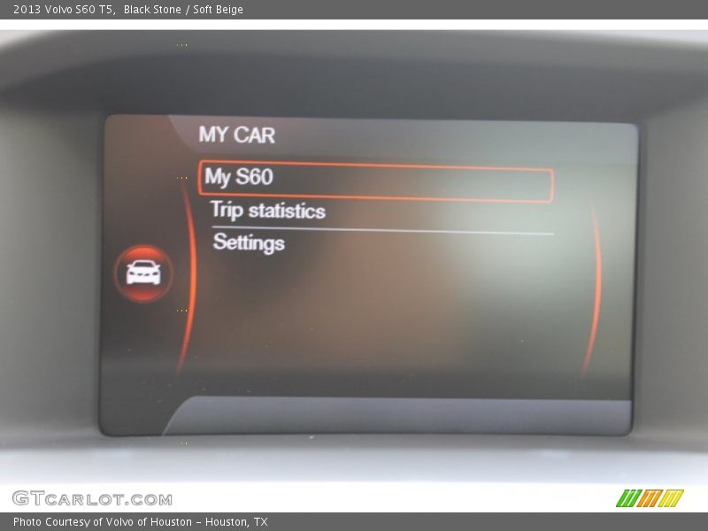 Black Stone / Soft Beige 2013 Volvo S60 T5