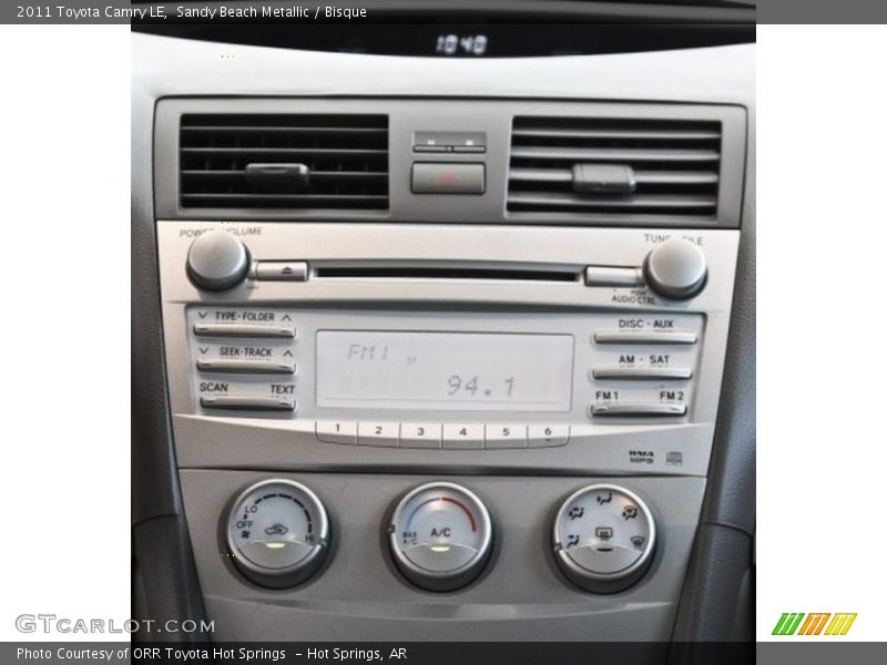 Sandy Beach Metallic / Bisque 2011 Toyota Camry LE