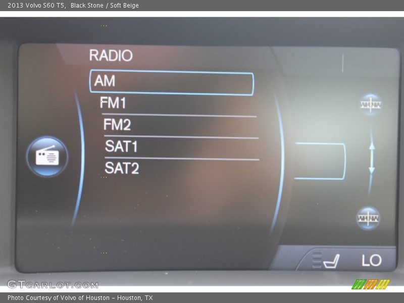 Black Stone / Soft Beige 2013 Volvo S60 T5