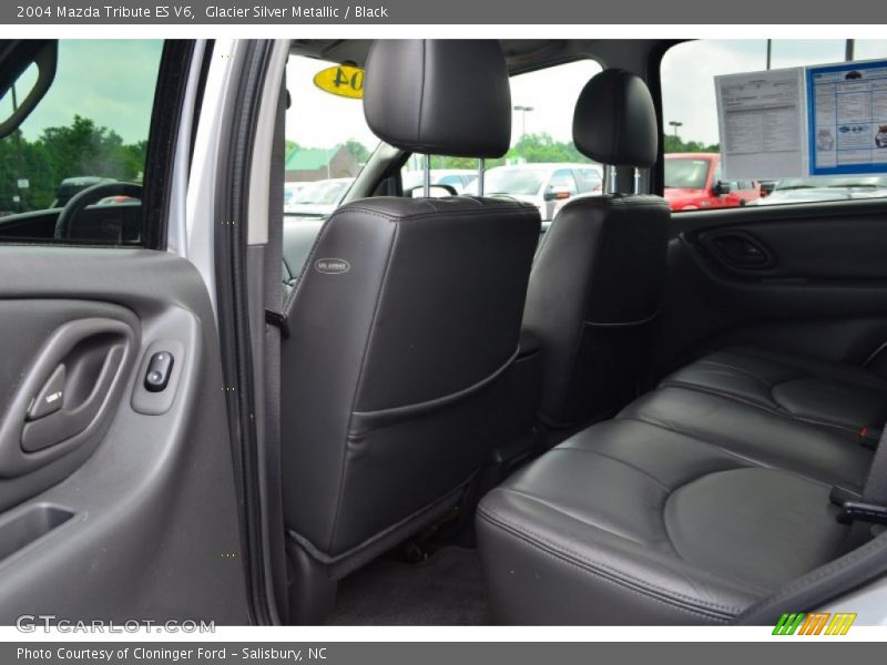 Glacier Silver Metallic / Black 2004 Mazda Tribute ES V6