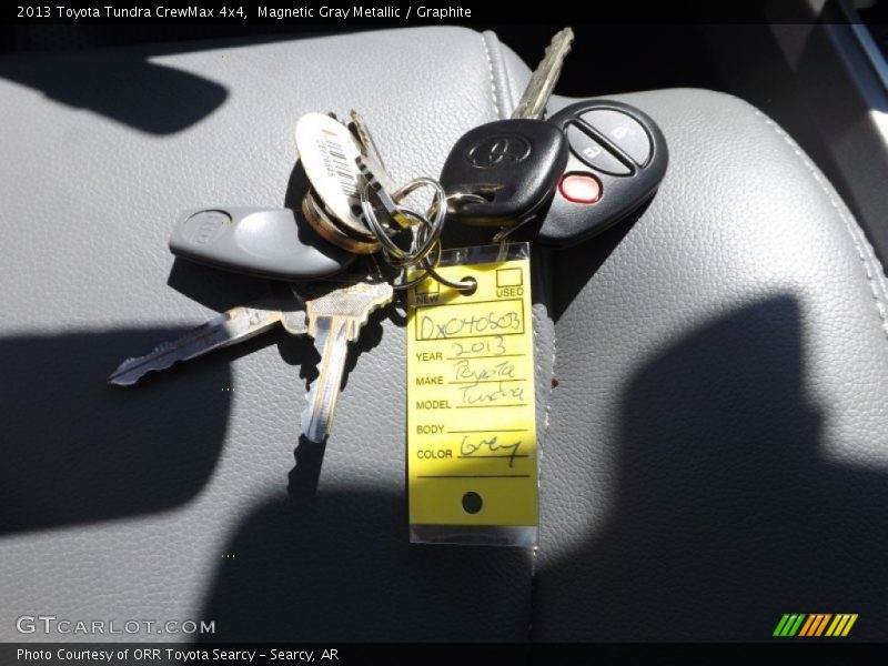 Magnetic Gray Metallic / Graphite 2013 Toyota Tundra CrewMax 4x4