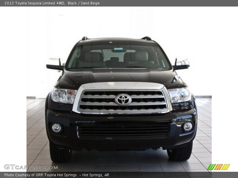 Black / Sand Beige 2013 Toyota Sequoia Limited 4WD