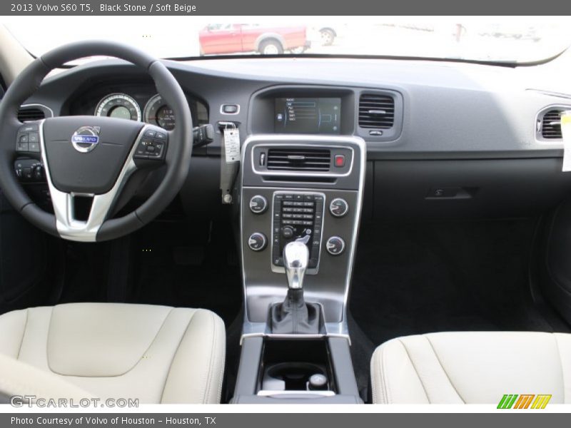 Black Stone / Soft Beige 2013 Volvo S60 T5