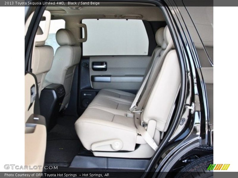 Black / Sand Beige 2013 Toyota Sequoia Limited 4WD