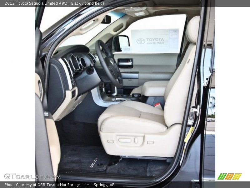 Black / Sand Beige 2013 Toyota Sequoia Limited 4WD