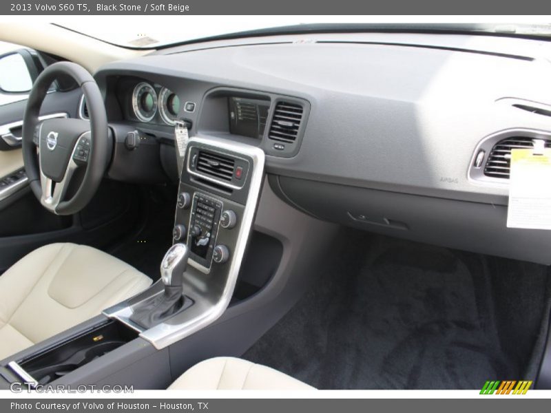 Black Stone / Soft Beige 2013 Volvo S60 T5