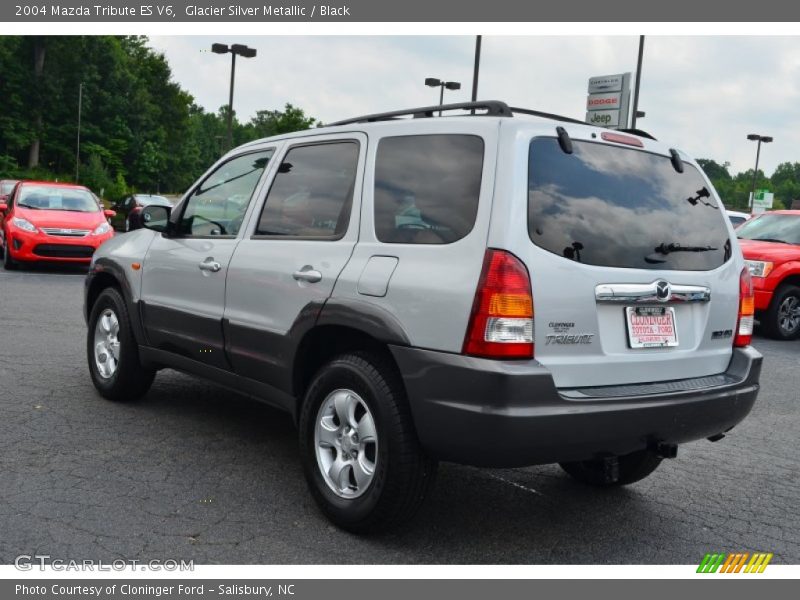 Glacier Silver Metallic / Black 2004 Mazda Tribute ES V6