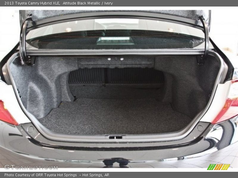 Attitude Black Metallic / Ivory 2013 Toyota Camry Hybrid XLE