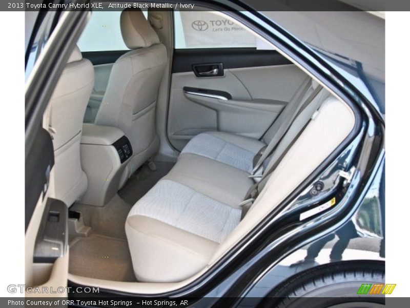 Attitude Black Metallic / Ivory 2013 Toyota Camry Hybrid XLE