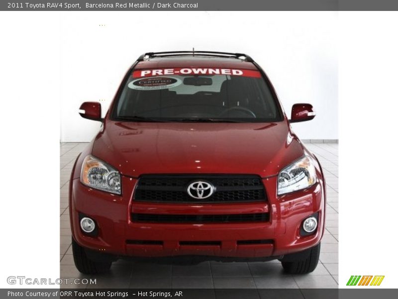 Barcelona Red Metallic / Dark Charcoal 2011 Toyota RAV4 Sport