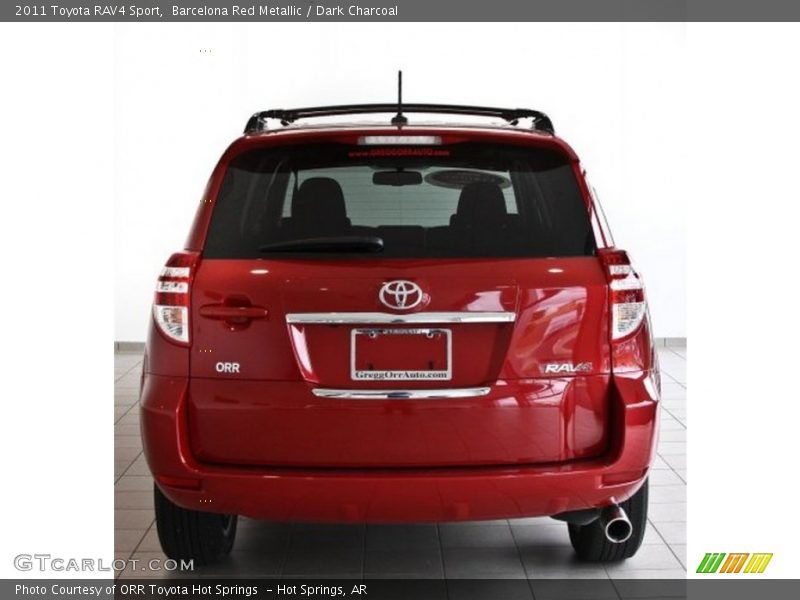 Barcelona Red Metallic / Dark Charcoal 2011 Toyota RAV4 Sport