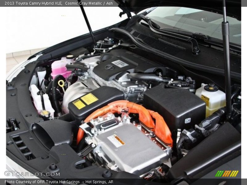 Cosmic Gray Metallic / Ash 2013 Toyota Camry Hybrid XLE