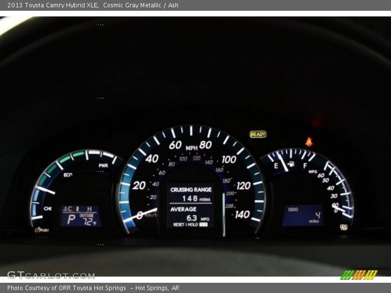 Cosmic Gray Metallic / Ash 2013 Toyota Camry Hybrid XLE