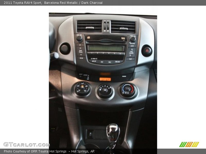 Controls of 2011 RAV4 Sport