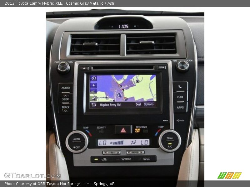 Cosmic Gray Metallic / Ash 2013 Toyota Camry Hybrid XLE