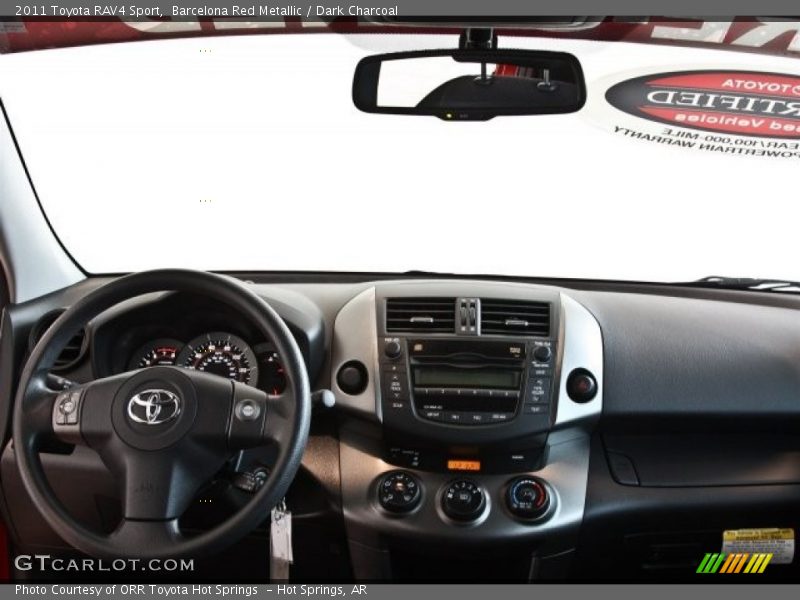 Barcelona Red Metallic / Dark Charcoal 2011 Toyota RAV4 Sport