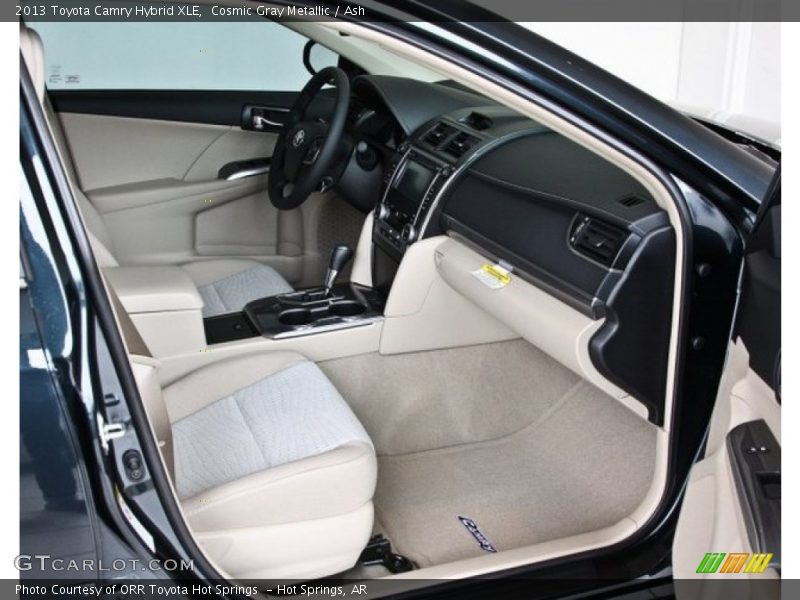 Cosmic Gray Metallic / Ash 2013 Toyota Camry Hybrid XLE