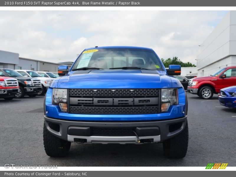  2010 F150 SVT Raptor SuperCab 4x4 Blue Flame Metallic