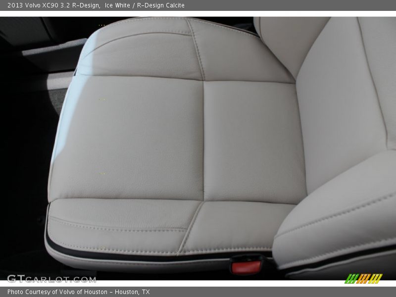 Front Seat of 2013 XC90 3.2 R-Design