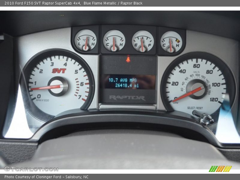  2010 F150 SVT Raptor SuperCab 4x4 SVT Raptor SuperCab 4x4 Gauges