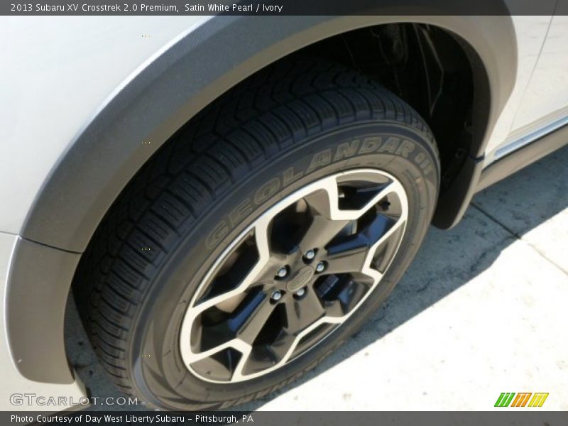 Satin White Pearl / Ivory 2013 Subaru XV Crosstrek 2.0 Premium
