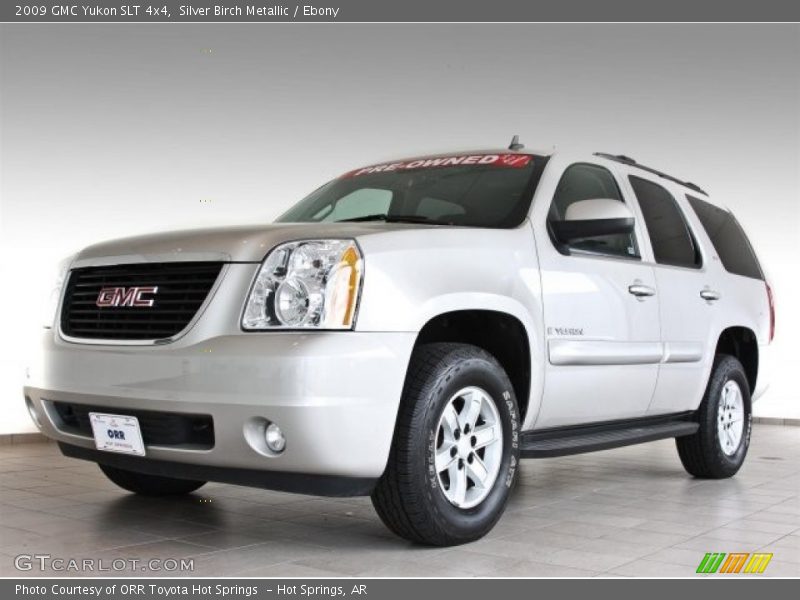 Silver Birch Metallic / Ebony 2009 GMC Yukon SLT 4x4