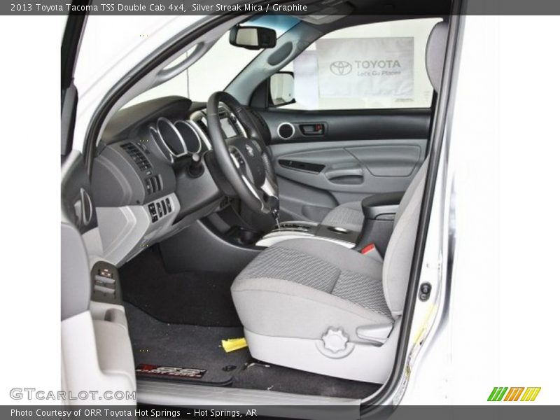 Silver Streak Mica / Graphite 2013 Toyota Tacoma TSS Double Cab 4x4