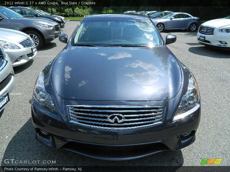 Blue Slate / Graphite 2012 Infiniti G 37 x AWD Coupe