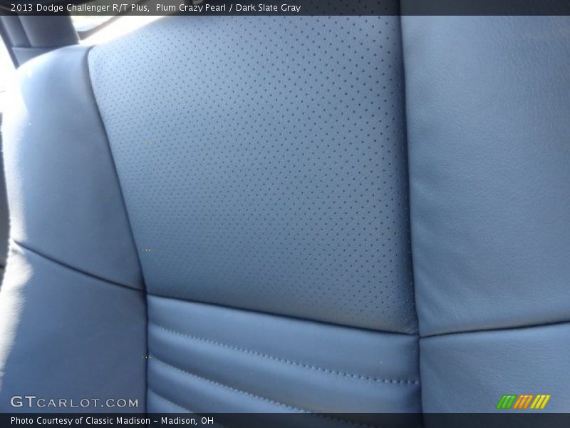 Plum Crazy Pearl / Dark Slate Gray 2013 Dodge Challenger R/T Plus