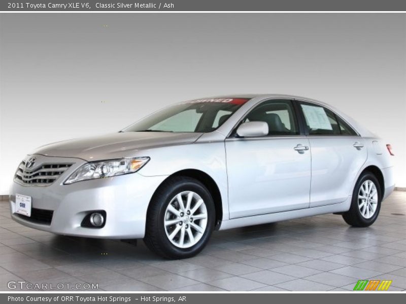 Classic Silver Metallic / Ash 2011 Toyota Camry XLE V6