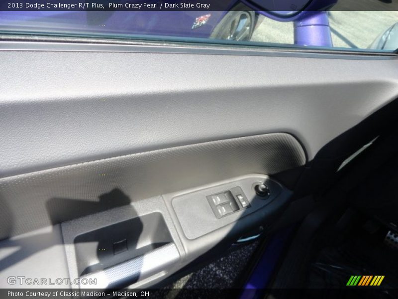 Plum Crazy Pearl / Dark Slate Gray 2013 Dodge Challenger R/T Plus
