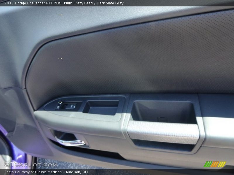 Plum Crazy Pearl / Dark Slate Gray 2013 Dodge Challenger R/T Plus