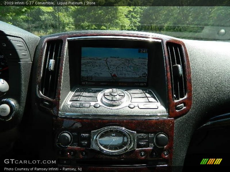 Liquid Platinum / Stone 2009 Infiniti G 37 Convertible