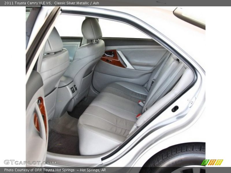 Rear Seat of 2011 Camry XLE V6