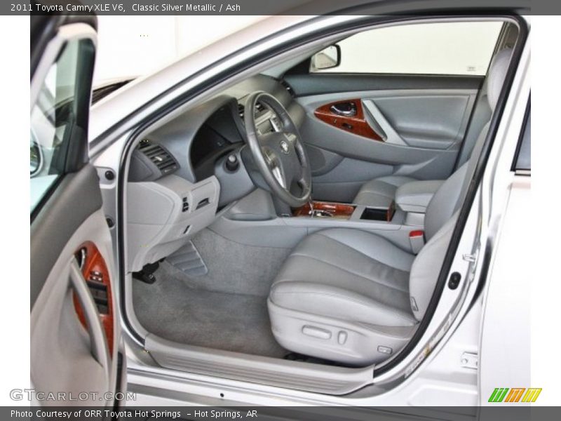 Front Seat of 2011 Camry XLE V6