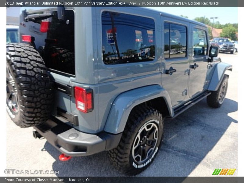  2013 Wrangler Unlimited Rubicon 10th Anniversary Edition 4x4 Anvil