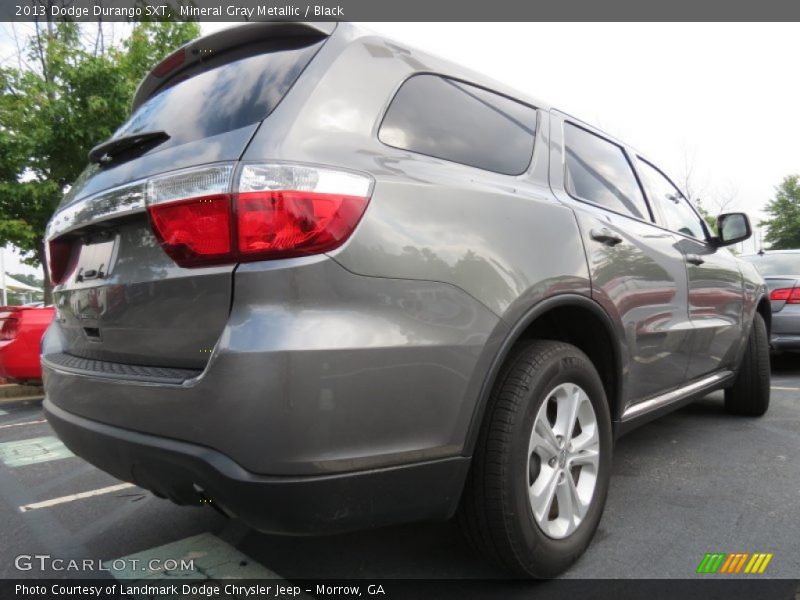 Mineral Gray Metallic / Black 2013 Dodge Durango SXT
