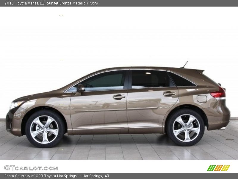  2013 Venza LE Sunset Bronze Metallic