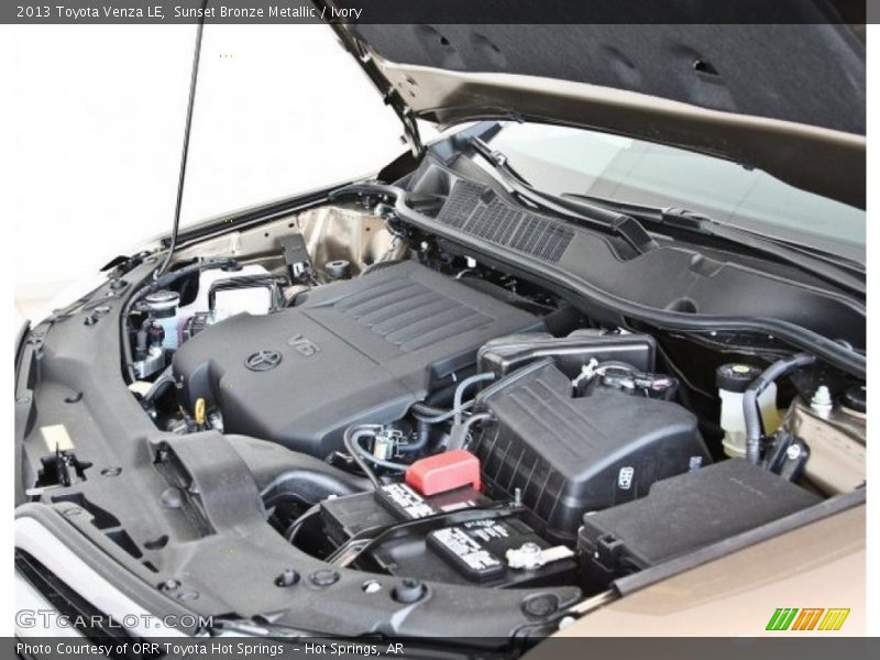 2013 Venza LE Engine - 3.5 Liter DOHC 24-Valve Dual VVT-i V6