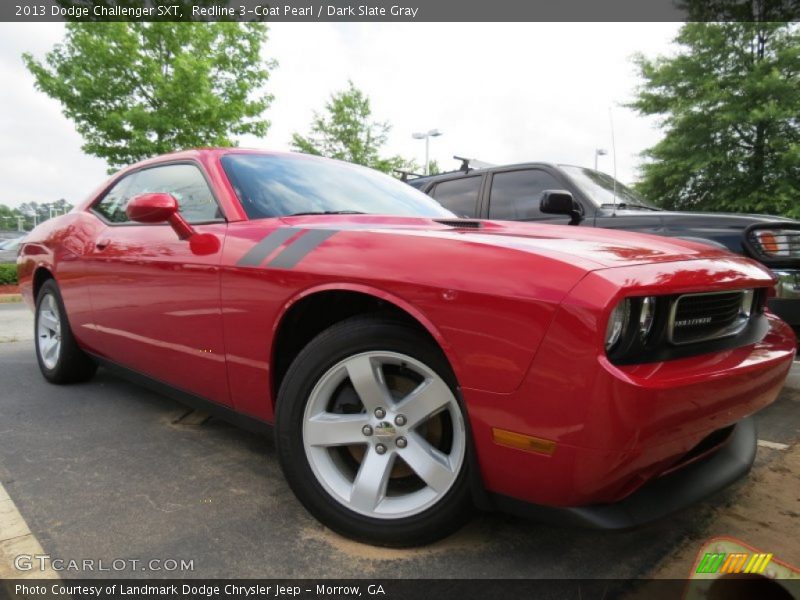 Redline 3-Coat Pearl / Dark Slate Gray 2013 Dodge Challenger SXT