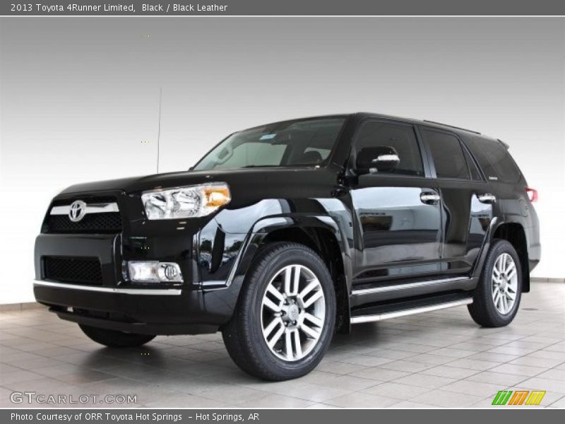 Black / Black Leather 2013 Toyota 4Runner Limited