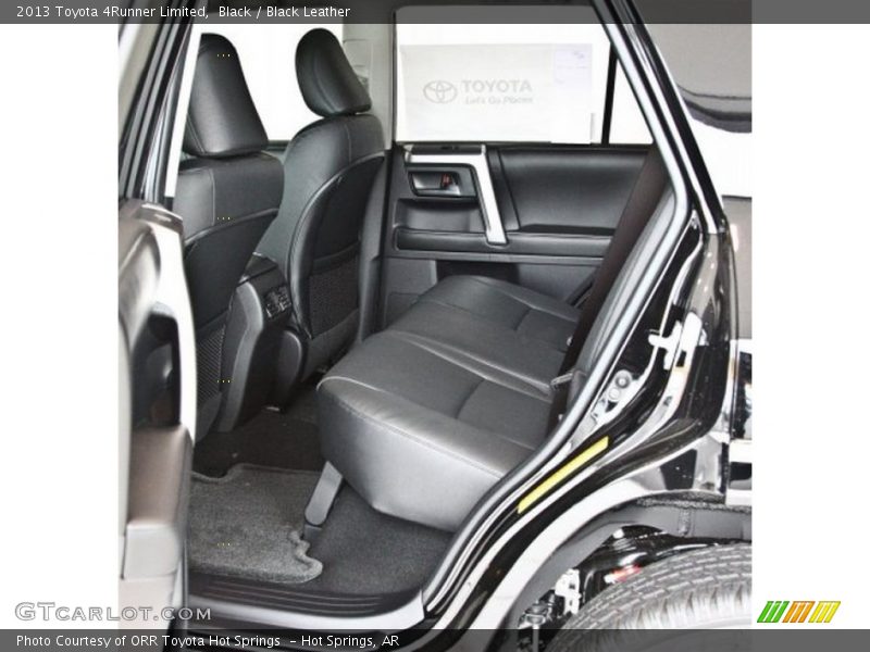 Black / Black Leather 2013 Toyota 4Runner Limited