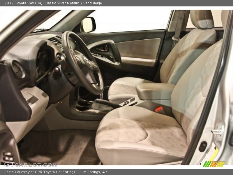 Classic Silver Metallic / Sand Beige 2012 Toyota RAV4 I4