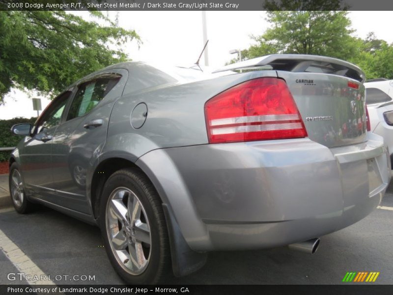 Silver Steel Metallic / Dark Slate Gray/Light Slate Gray 2008 Dodge Avenger R/T