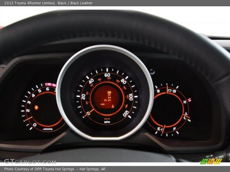 Black / Black Leather 2013 Toyota 4Runner Limited