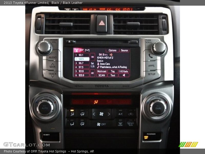 Black / Black Leather 2013 Toyota 4Runner Limited