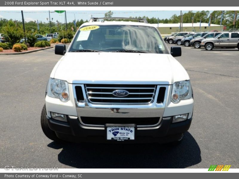 White Suede / Camel 2008 Ford Explorer Sport Trac XLT 4x4