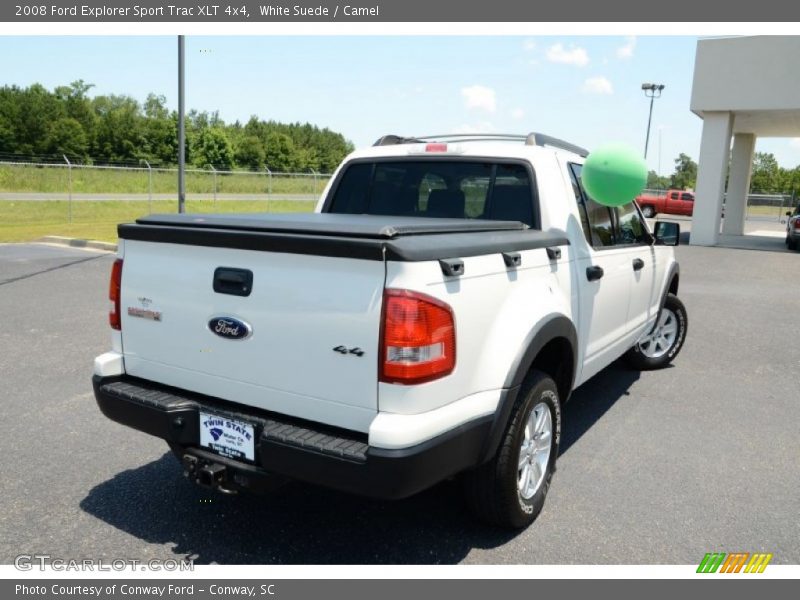White Suede / Camel 2008 Ford Explorer Sport Trac XLT 4x4